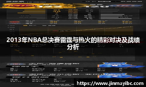 2013年NBA总决赛雷霆与热火的精彩对决及战绩分析